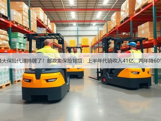 最大保险代理持牌了！邮政卖保险背后：上半年代销收入41亿，两年降60%(图3)