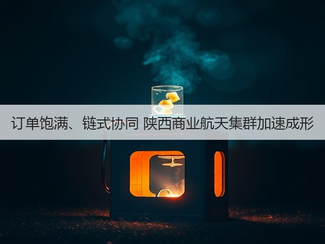 订单饱满、链式协同 陕西商业航天集群加速成形(图3) 订单饱满、链式协同 陕西商业航天集群加速成形(图3)