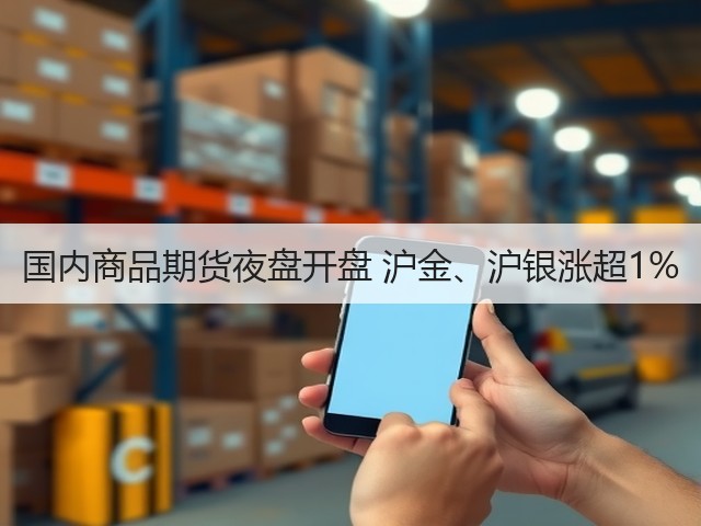国内商品期货夜盘开盘 沪金、沪银涨超1%(图2)
