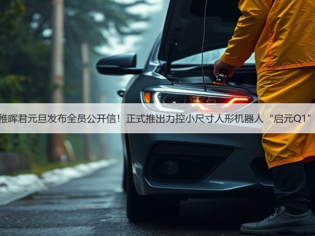 稚晖君元旦发布全员公开信!正式推出力控小尺寸人形机器人“启元Q1”(图3) 稚晖君元旦发布全员公开信!正式推出力控小尺寸人形机器人“启元Q1”(图3)