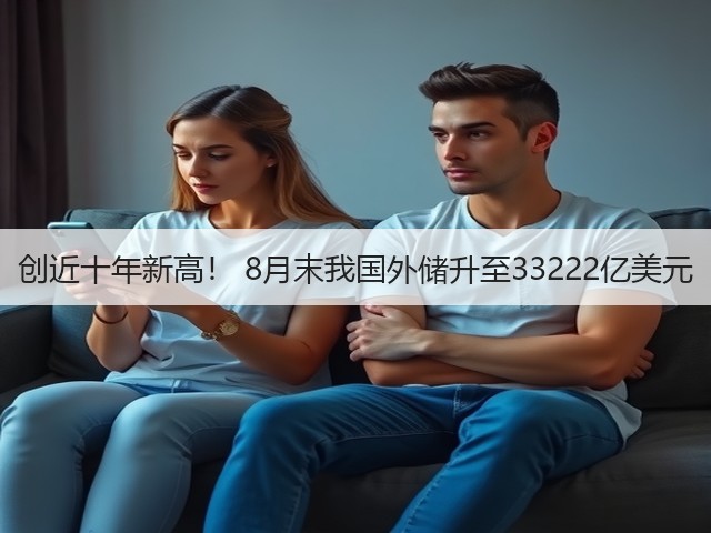 创近十年新高! 8月末我国外储升至33222亿美元(图1) 创近十年新高! 8月末我国外储升至33222亿美元(图1)