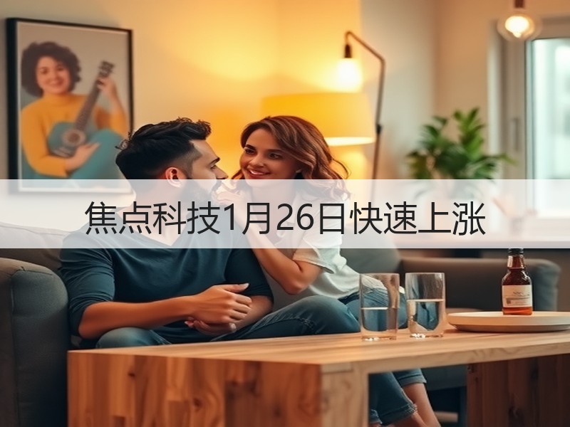 焦点科技1月26日快速上涨