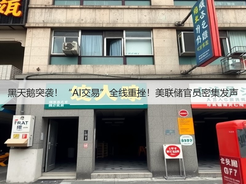 黑天鹅突袭！“AI交易”全线重挫！美联储官员密集发声