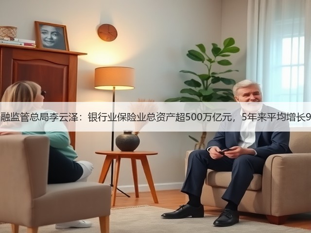 金融监管总局李云泽:银行业保险业总资产超500万亿元,5年来平均增长9%(图2) 金融监管总局李云泽:银行业保险业总资产超500万亿元,5年来平均增长9%(图2)