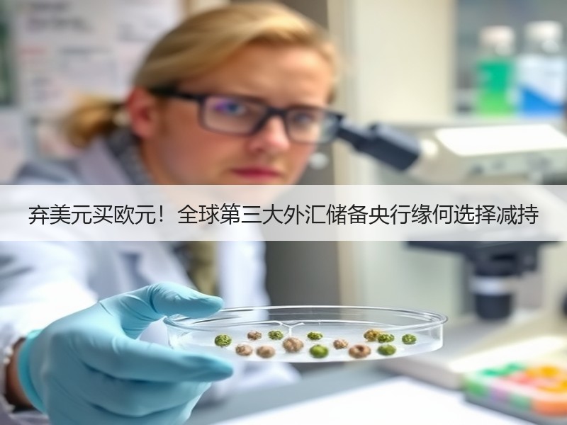 弃美元买欧元！全球第三大外汇储备央行缘何选择减持