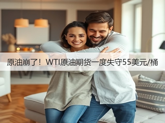 原油崩了！WTI原油期货一度失守55美元/桶(图3)