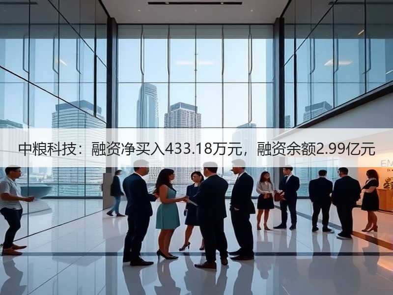 中粮科技：融资净买入433.18万元，融资余额2.99亿元