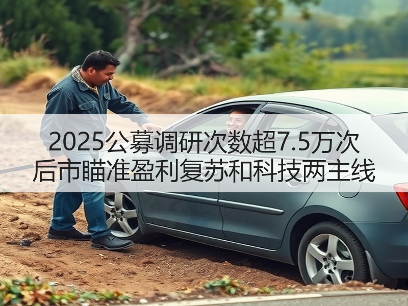 2025公募调研次数超7.5万次 后市瞄准盈利复苏和科技两主线
