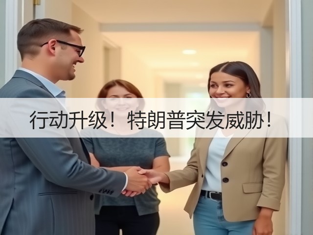 行动升级!特朗普突发威胁!(图2) 行动升级!特朗普突发威胁!(图2)