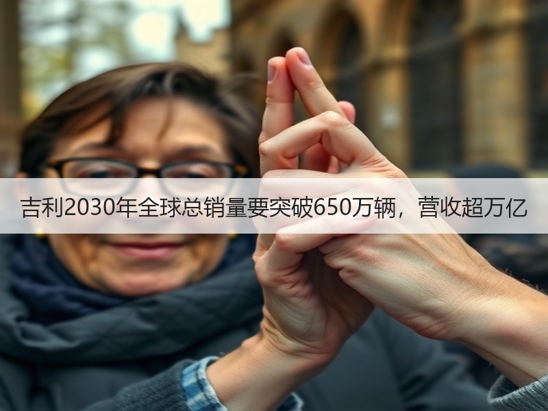 吉利2030年全球总销量要突破650万辆，营收超万亿