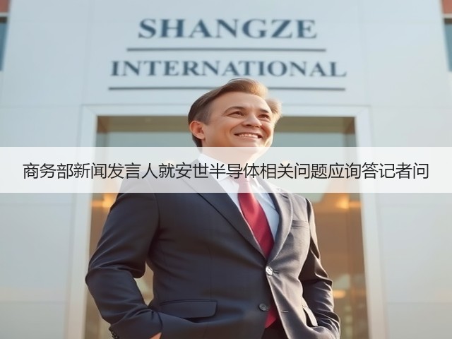 商务部新闻发言人就安世半导体相关问题应询答记者问(图3) 商务部新闻发言人就安世半导体相关问题应询答记者问(图3)