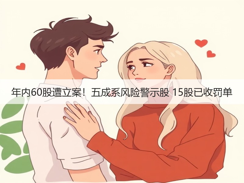 年内60股遭立案！五成系风险警示股 15股已收罚单