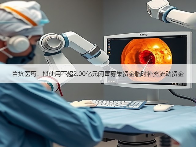 鲁抗医药:拟使用不超2.00亿元闲置募集资金临时补充流动资金(图3) 鲁抗医药:拟使用不超2.00亿元闲置募集资金临时补充流动资金(图3)
