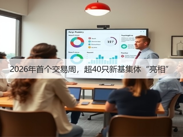 2026年首个交易周,超40只新基集体“亮相”(图1) 2026年首个交易周,超40只新基集体“亮相”(图1)
