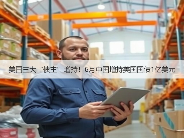 美国三大“债主”增持!6月中国增持美国国债1亿美元(图2) 美国三大“债主”增持!6月中国增持美国国债1亿美元(图2)