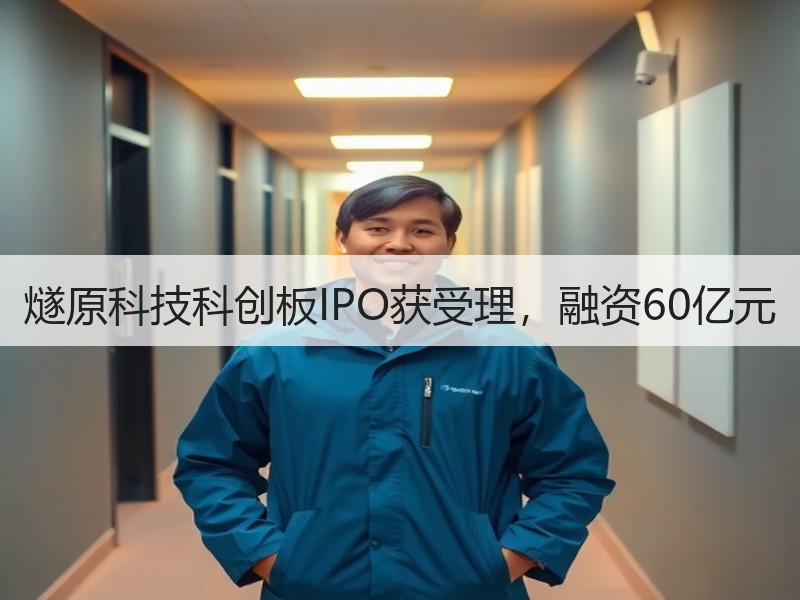燧原科技科创板IPO获受理，融资60亿元