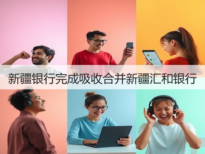 新疆银行完成吸收合并新疆汇和银行