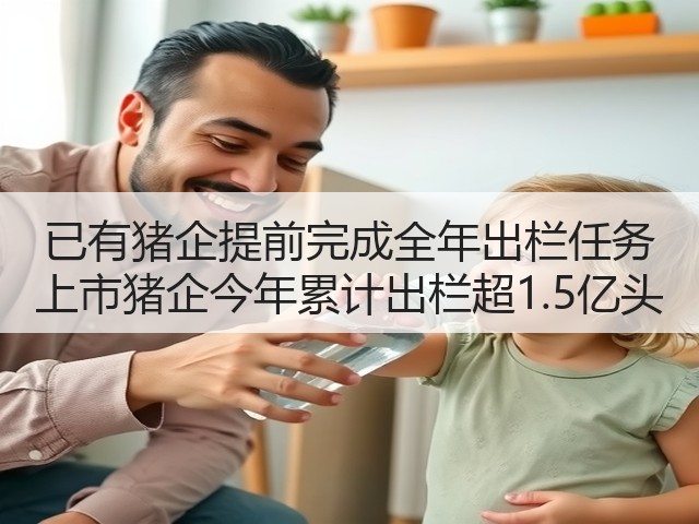已有猪企提前完成全年出栏任务 上市猪企今年累计出栏超1.5亿头(图3)