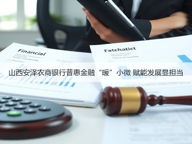 山西安泽农商银行普惠金融“暖”小微 赋能发展显担当(图2)