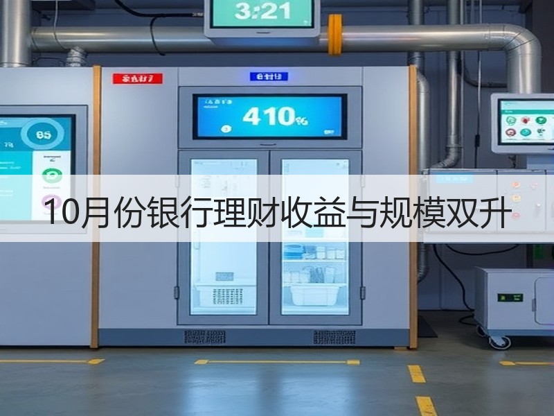 10月份银行理财收益与规模双升