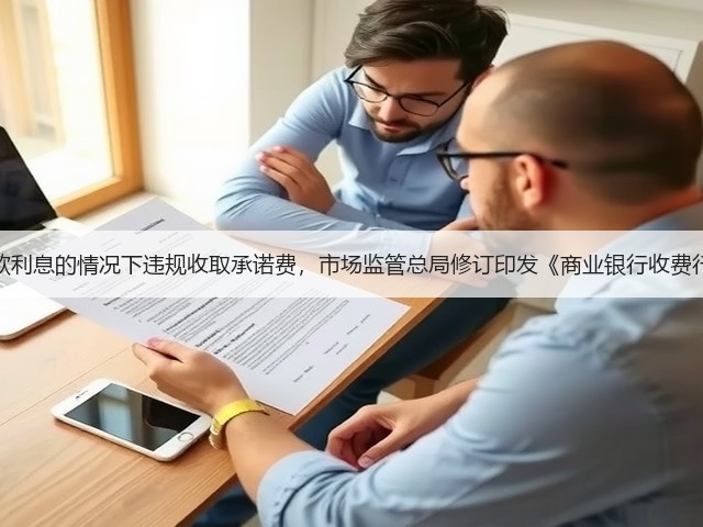 不得在收取贷款利息的情况下违规收取承诺费,市场监管总局修订印发《商业银行收费行为执法指南》(图2) 不得在收取贷款利息的情况下违规收取承诺费,市场监管总局修订印发《商业银行收费行为执法指南》(图2)