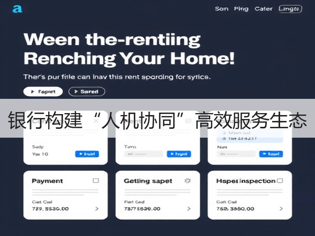 银行构建“人机协同”高效服务生态(图3) 银行构建“人机协同”高效服务生态(图3)