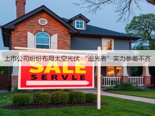 上市公司纷纷布局太空光伏 “追光者”实力参差不齐(图2) 上市公司纷纷布局太空光伏 “追光者”实力参差不齐(图2)