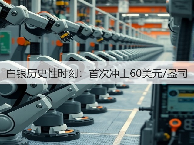 白银历史性时刻：首次冲上60美元/盎司(图2)