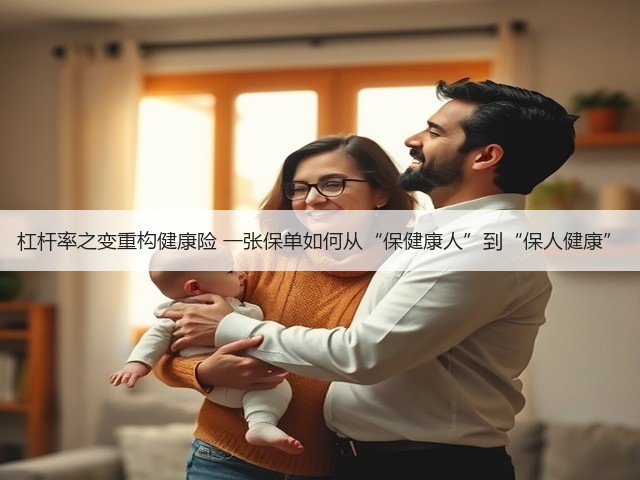 杠杆率之变重构健康险 一张保单如何从“保健康人”到“保人健康”(图3) 杠杆率之变重构健康险 一张保单如何从“保健康人”到“保人健康”(图3)