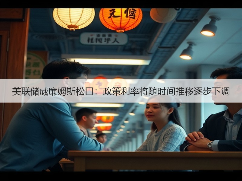 美联储威廉姆斯松口：政策利率将随时间推移逐步下调