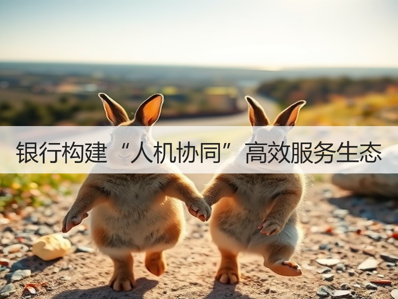 银行构建“人机协同”高效服务生态