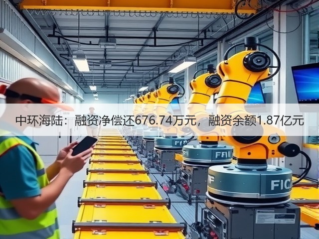中环海陆：融资净偿还676.74万元，融资余额1.87亿元(图3)