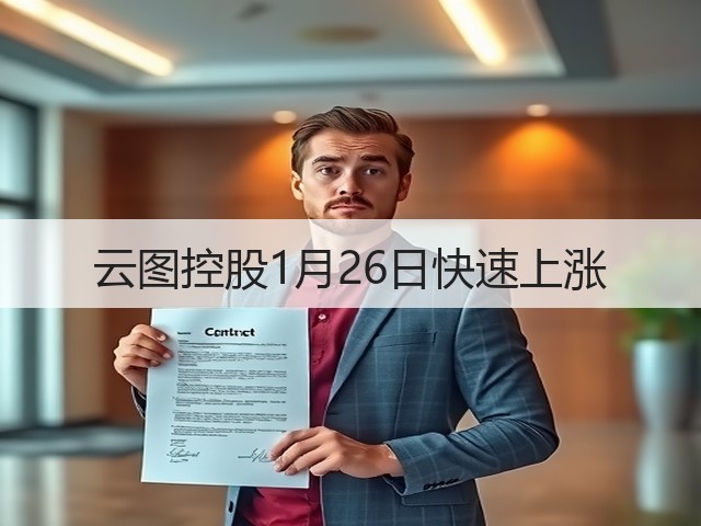 云图控股1月26日快速上涨(图1) 云图控股1月26日快速上涨(图1)