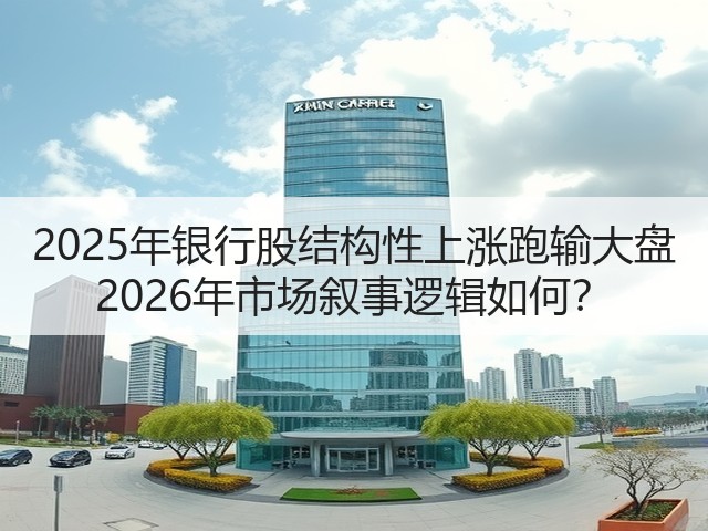 2025年银行股结构性上涨跑输大盘 2026年市场叙事逻辑如何?(图2) 2025年银行股结构性上涨跑输大盘 2026年市场叙事逻辑如何?(图2)