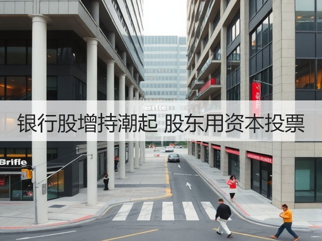 银行股增持潮起 股东用资本投票(图2)