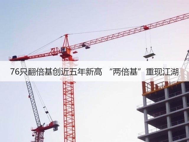 76只翻倍基创近五年新高 “两倍基”重现江湖(图3) 76只翻倍基创近五年新高 “两倍基”重现江湖(图3)