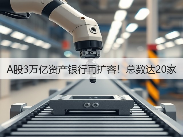 A股3万亿资产银行再扩容!总数达20家(图2) A股3万亿资产银行再扩容!总数达20家(图2)