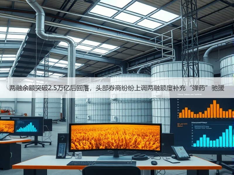 两融余额突破2.5万亿后回落，头部券商纷纷上调两融额度补充“弹药”驰援