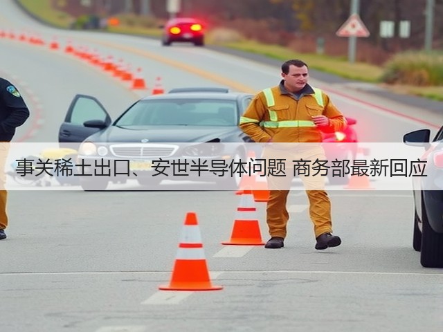 事关稀土出口、安世半导体问题 商务部最新回应(图1)