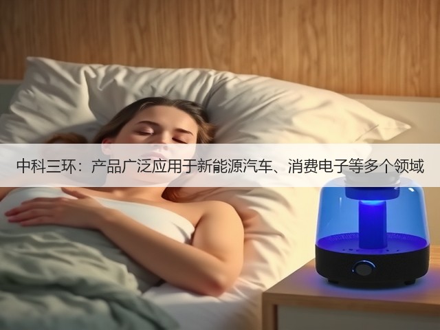 中科三环：产品广泛应用于新能源汽车、消费电子等多个领域(图1)