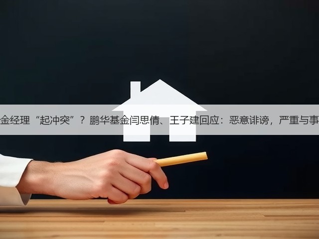 网传基金经理“起冲突”？鹏华基金闫思倩、王子建回应：恶意诽谤，严重与事实不符(图1)