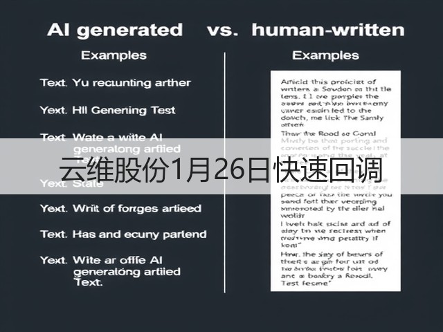 云维股份1月26日快速回调(图3) 云维股份1月26日快速回调(图3)
