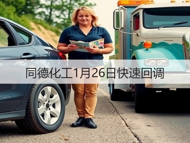 同德化工1月26日快速回调(图3) 同德化工1月26日快速回调(图3)