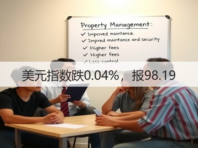 美元指数跌0.04%,报98.19(图3) 美元指数跌0.04%,报98.19(图3)