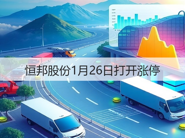 恒邦股份1月26日打开涨停(图1) 恒邦股份1月26日打开涨停(图1)