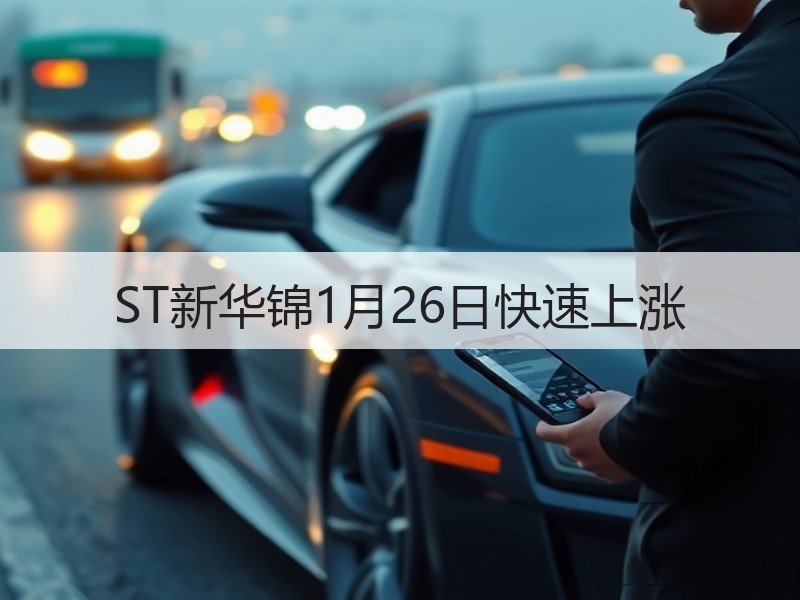 ST新华锦1月26日快速上涨