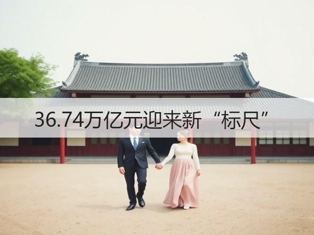 36.74万亿元迎来新“标尺”(图1) 36.74万亿元迎来新“标尺”(图1)