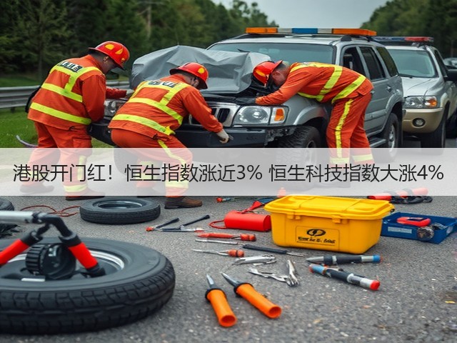 港股开门红！恒生指数涨近3% 恒生科技指数大涨4%(图2)