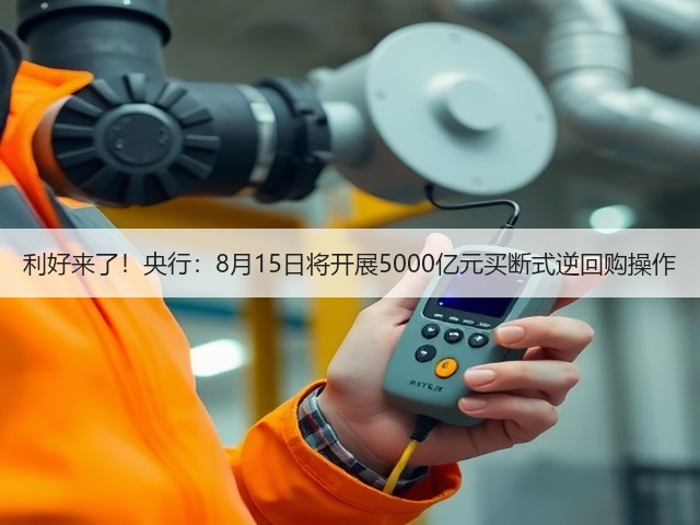 利好来了!央行:8月15日将开展5000亿元买断式逆回购操作(图3) 利好来了!央行:8月15日将开展5000亿元买断式逆回购操作(图3)