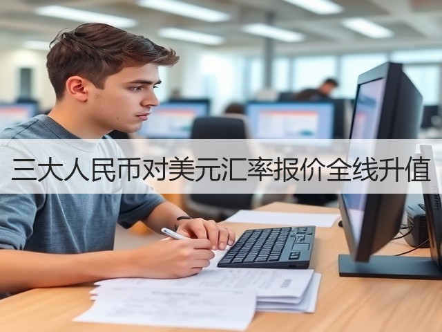 三大人民币对美元汇率报价全线升值(图3) 三大人民币对美元汇率报价全线升值(图3)